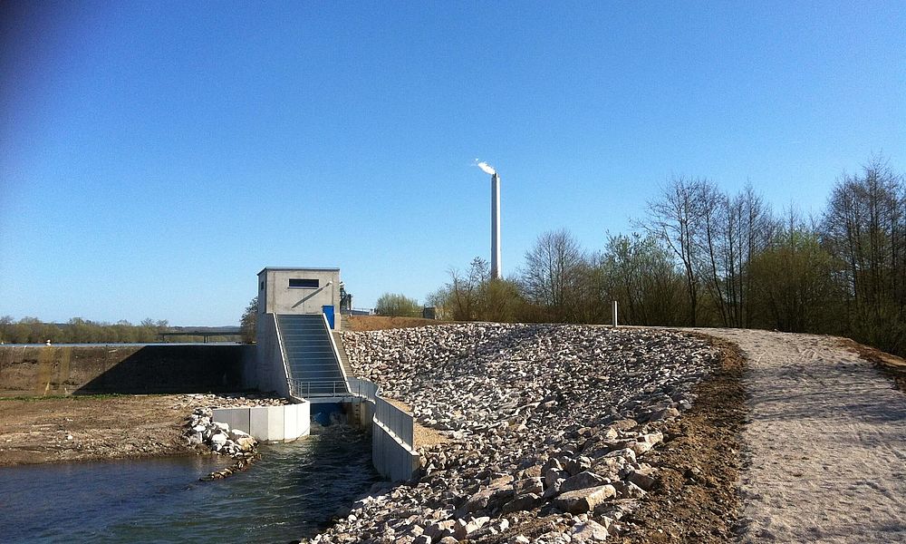 Neubau eines Wasserkraftwerkes